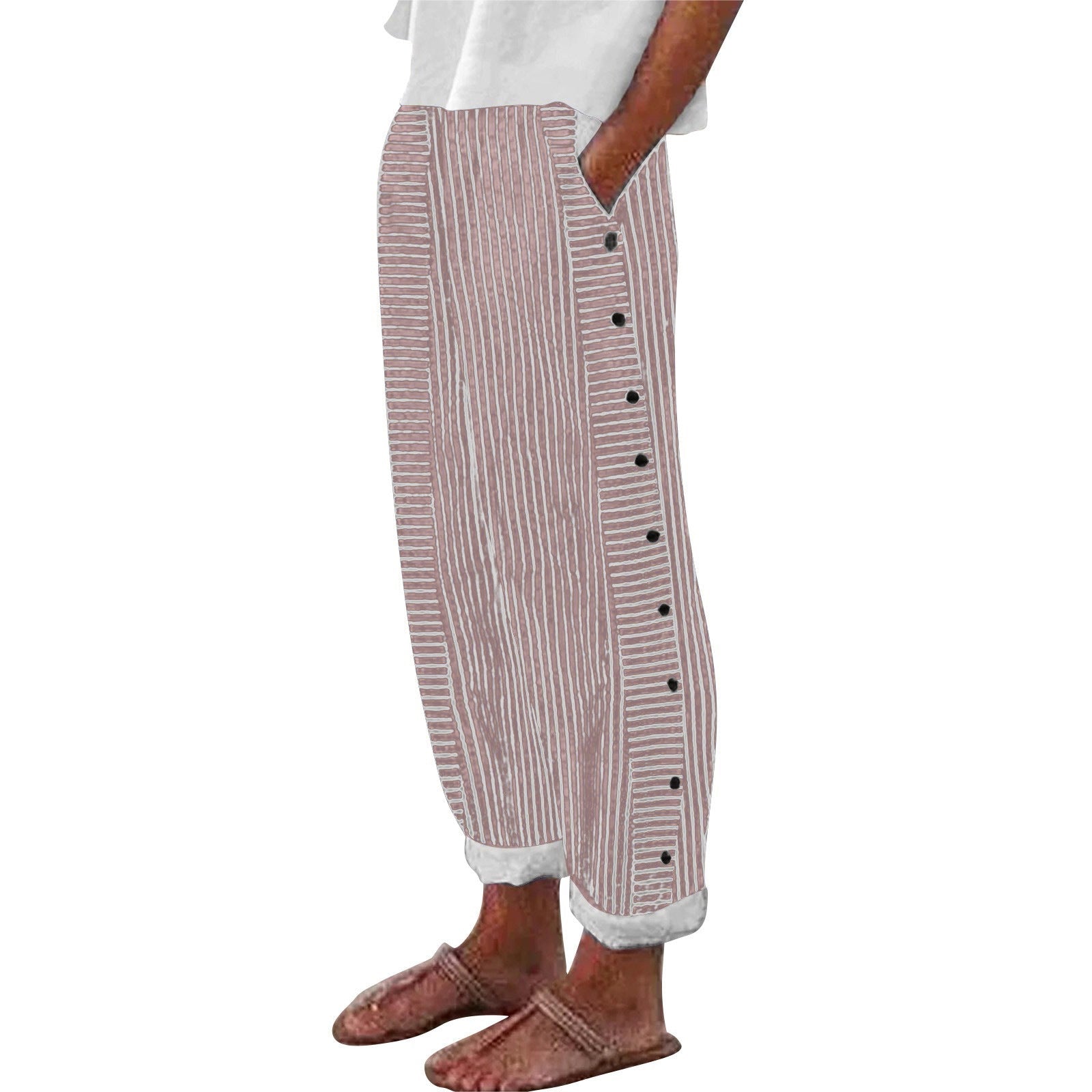 MOREAU LYON | STRIPED TROUSERS FOR WOMEN 6