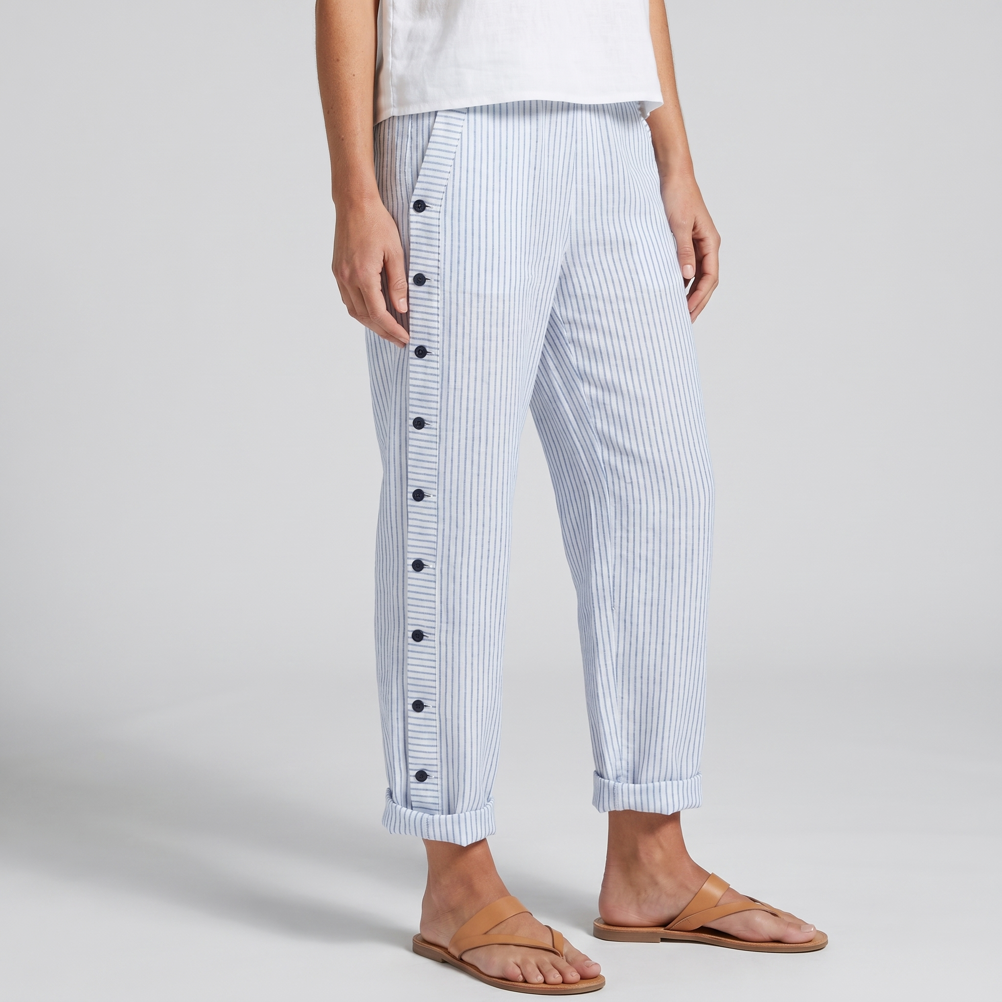 MOREAU LYON | STRIPED TROUSERS FOR WOMEN 8