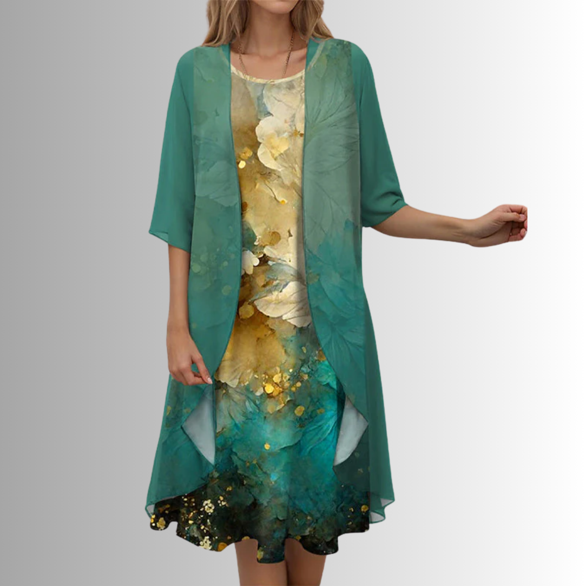 MOREAU LYON | WOMEN'S LAYER MIDI DRESS 2