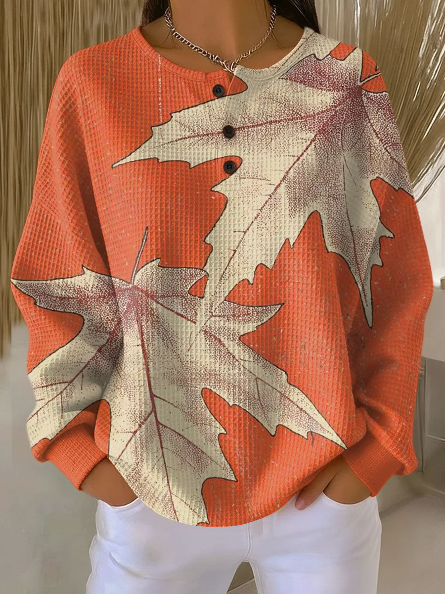MOREAU LYON | WOMEN'S WAFFLE KNIT SWEATER 14