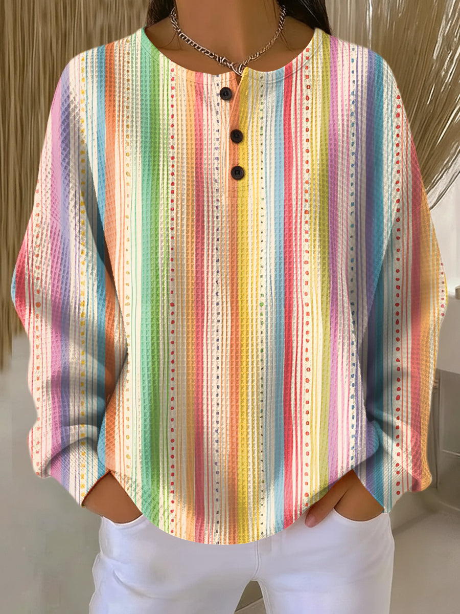 MOREAU LYON | WOMEN'S WAFFLE KNIT SWEATER 6