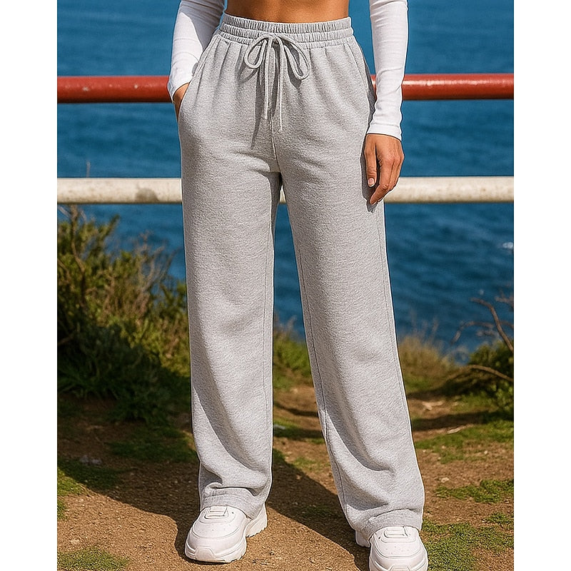 Marguerite Rose | Relaxed Wide-Leg Lounge Pants 0