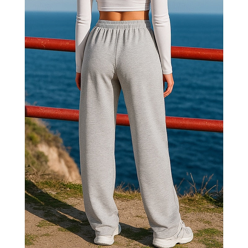 Marguerite Rose | Relaxed Wide-Leg Lounge Pants 1