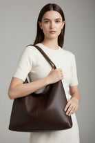 Maria | Women’s Classic Tote Bag with Faux Outer and Large Inner Pocket 2