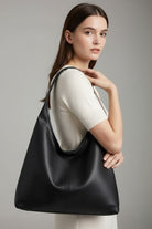 Maria | Women’s Classic Tote Bag with Faux Outer and Large Inner Pocket 7