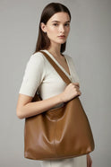 Maria | Women’s Classic Tote Bag with Faux Outer and Large Inner Pocket 8