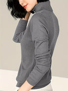 Maribel | Refined Mock Neck Sweater 2