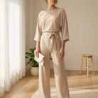 Marsaxlokk Belted Batwing Jumpsuit 1
