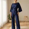 Marsaxlokk Belted Batwing Jumpsuit 2