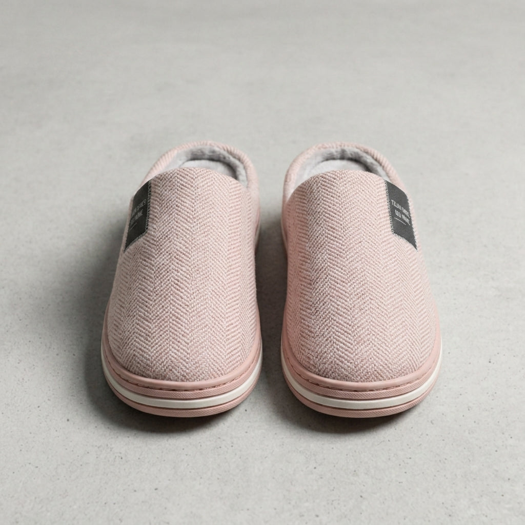 Mljet Herringbone Fleece Slippers 2