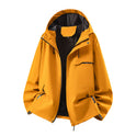Women's Waterproof Jacket – Hooded, Drawstring Hem, Adjustable Cuffs