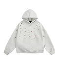 Women's Oversized Hoodie – Rhinestones, Soft Cotton Blend