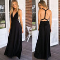 Women's Party Dress – Convertible Multi-Way, Maxi