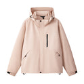 Women's Waterproof Jacket – Hooded, Drawstring Hem, Adjustable Cuffs