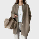Olivia Cardigan Women | Oversized Cashmere with Snap Buttons 5