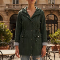 Paphos Hooded Windbreaker Rain Jacket 1