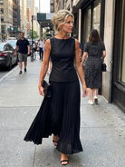 Rhodes | Structured Bodice Pleated Skirt Set 8