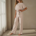 Sagres Belted Wide-Leg Jumpsuit 2