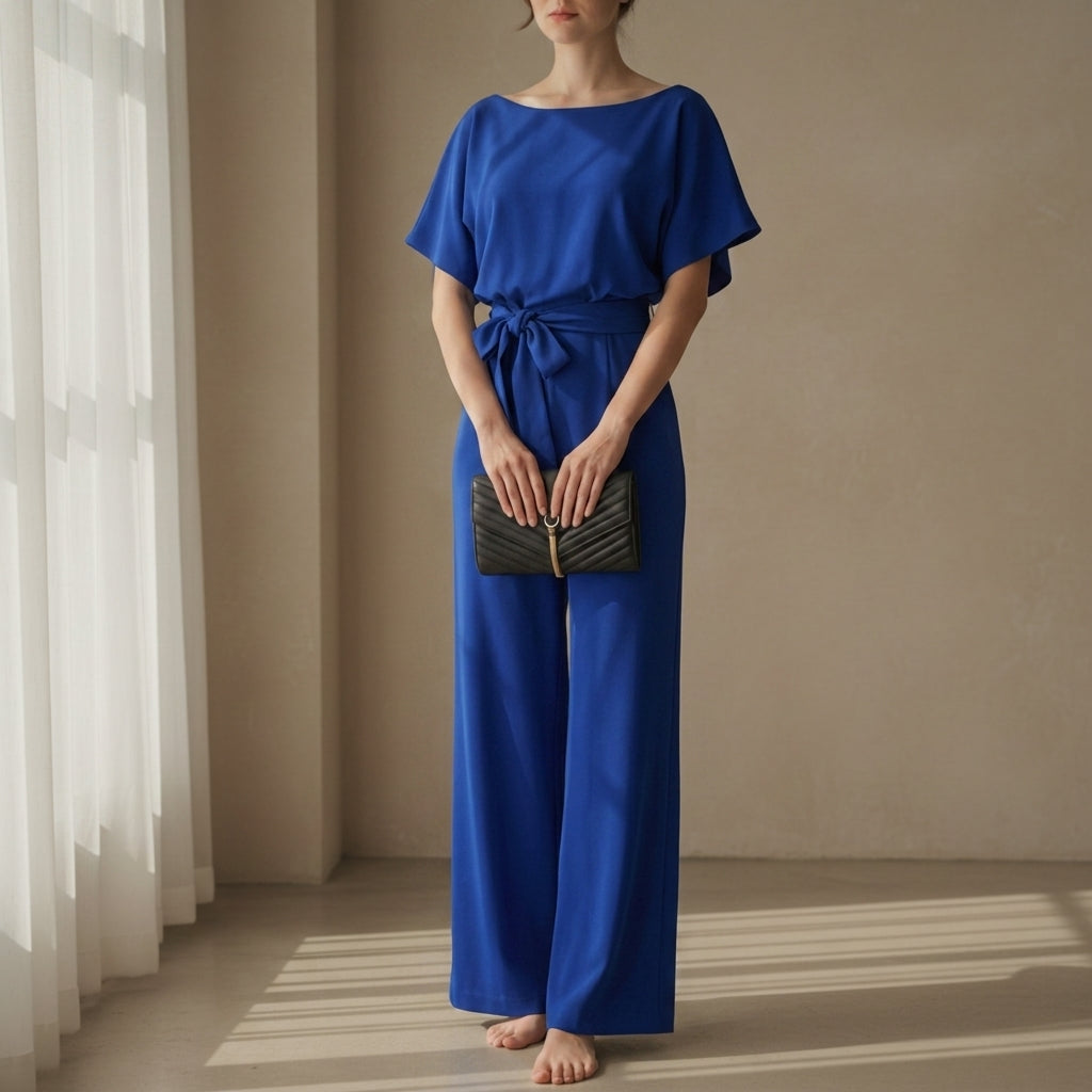 Sagres Belted Wide-Leg Jumpsuit 4