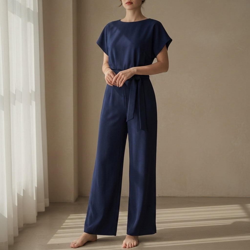 Sagres Belted Wide-Leg Jumpsuit 6