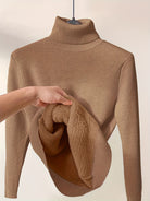 Selena | Cozy Lined High-Neck Sweater 1