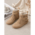 Susannah | Fringe Moccasin Ankle Boots 4