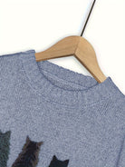 Tamara | Cozy Cat-Print Sweater 3