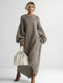 VALERIA | Oversized Knit Maxi Sweater Dress 1