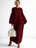 VALERIA | Oversized Knit Maxi Sweater Dress 6