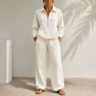 Waverly | Relaxed Zip-Collar Two-Piece Set 0