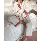 Winifred | Cozy Ruffle-Trim Two-Piece Set 2