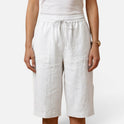 Bermuda Shorts Drawstring Elastic Waist Casual