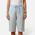 Bermuda Shorts Drawstring Elastic Waist Casual