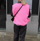 Women's button-front lambswool vest – Soft, comfortable and versatile 6