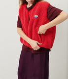 Women's button-front lambswool vest – Soft, comfortable and versatile 9