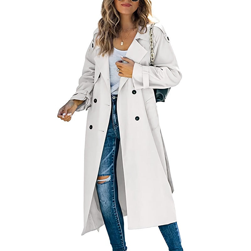 Zara -  Women's Trench Coat Long 1