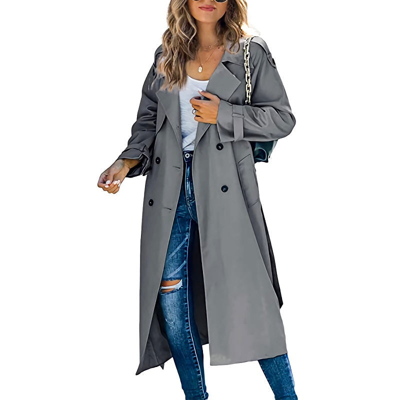 Zara -  Women's Trench Coat Long 4