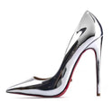Women's Pumps – Patent, Pointed Toe, Stiletto Heel