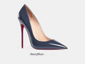 Women's Pumps – Patent, Pointed Toe, Stiletto Heel