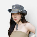 Sun Hat Wide Brim Adjustable Chin Strap Outdoor