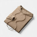 Women's Knit Sweater – Hooded, Drawstring