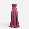 Cowl Neck Maxi Dress with Side Split