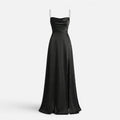 Cowl Neck Maxi Dress with Side Split