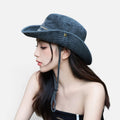 Sun Hat Wide Brim Adjustable Chin Strap Outdoor Hat