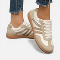 Women's Sneakers – Low-Top, Lace-Up