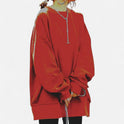 Women's Sweatshirt – Oversized, Crewneck