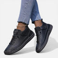 Orthopedic Ankle Boots Lace Up Hook and Loop Strap