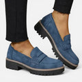 Orthopedic Slip On Loafers Round Toe Casual Shoes