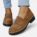 Orthopedic Slip On Loafers Round Toe Casual Shoes
