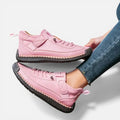 Orthopedic Ankle Boots Lace Up Hook and Loop Strap